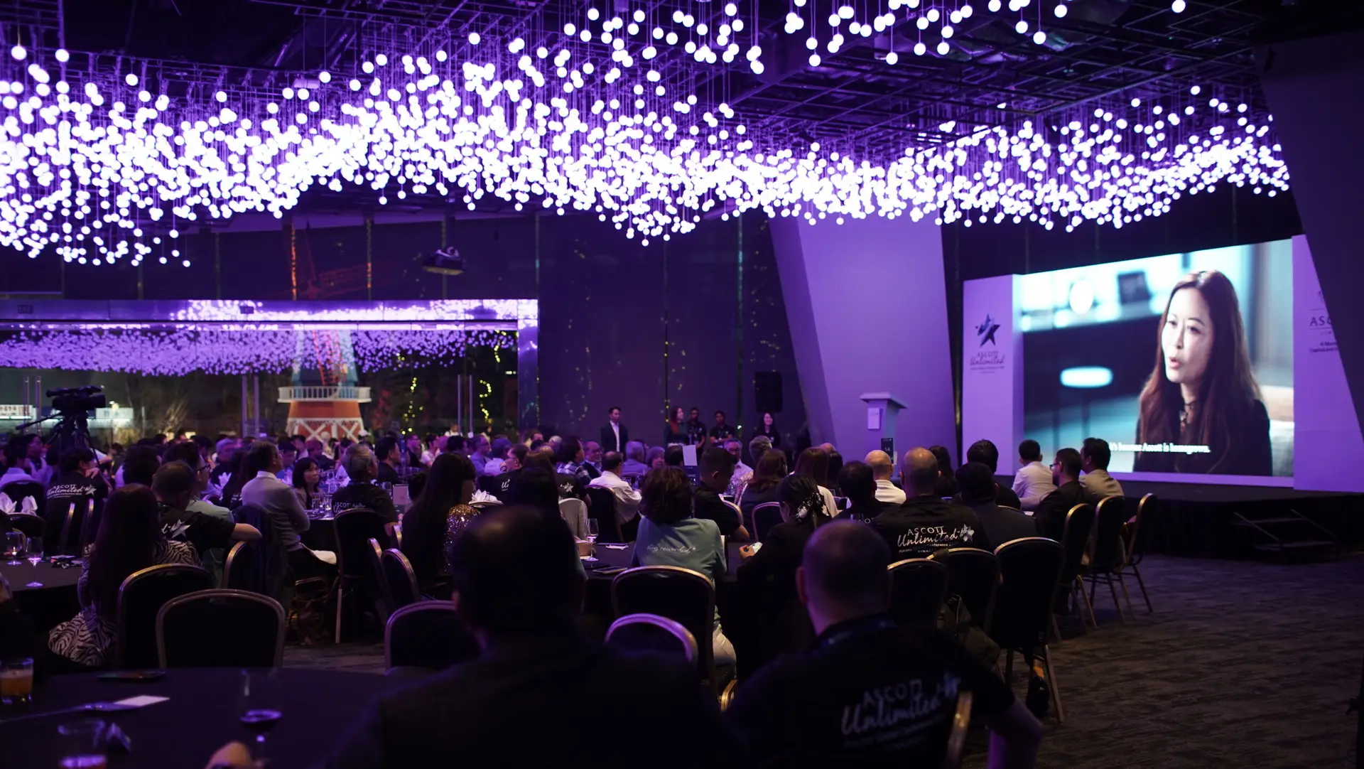 LED Wall Rental for Dinner and Dance
